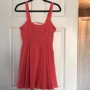 Pink A-line dress